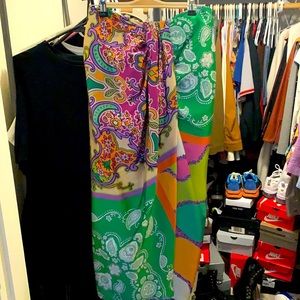 Zara multi color skirt